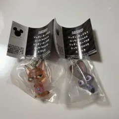 ズートピア2めじるしアクセサリー　ニックAジュディの2点セット