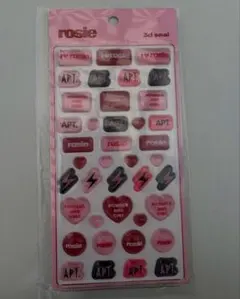 rosie ロゼ　ポップアップ　3d シール POPUP BLACKPINK