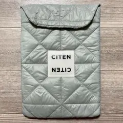 CITEN キルティング PCケース M ライトグレー