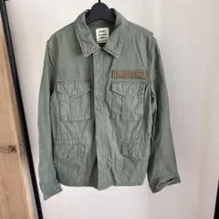 BEAMS ミリタリージャケット M オリーブグリーン