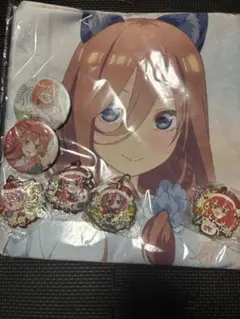 五等分の花嫁 キャラクターグッズ 6点セット