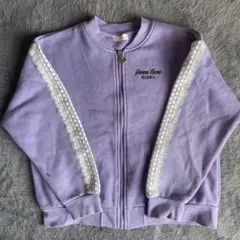 Jenni love 紫色 裏起毛スウェットジャケット