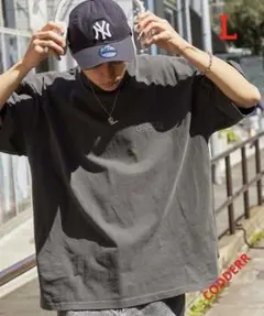 CODDERR アーチロゴ　刺繍 ビッグシルエット ヴィンテージ　Tシャツ