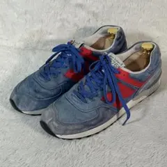 【希少/英国製】New Balance M576SBR ブルー×レッド 26cm