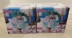 初音ミク Desktop Cute フィギュア 猫耳Tシャツver. 2個セット
