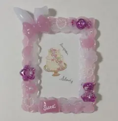 硬質トレカケース ホイップデコ ピンク うさ耳