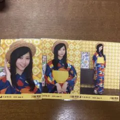乃木坂46 川端晃菜 2026 浴衣 生写真 3種セット - メルカリ