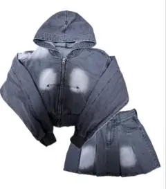 WEGO デニムセットアップ