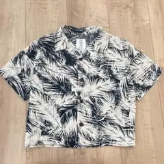 パームツリー柄 半袖シャツ 110サイズ
