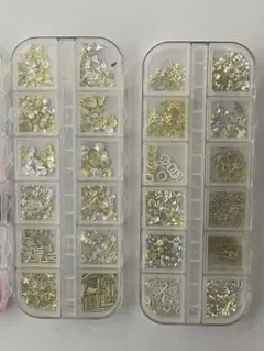 レジン用ビーズと装飾パーツセット