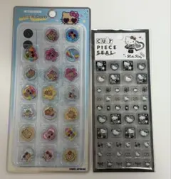 【正規品】ハローキティ　サンリオおはじきシール　タイルシール　2枚セット