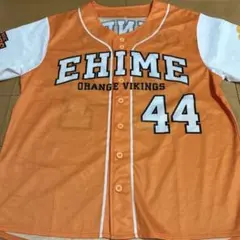 愛媛オレンジバイキングス ベースボールシャツ 44 シャキールハインズ
