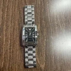 EMPORIO ARMANI レクタンギュラー 腕時計 電池が切れています！