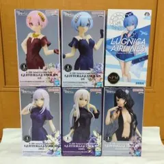 Re:ゼロから始める異世界生活　リゼロ　プライズ　フィギュア　グリグラ　5種