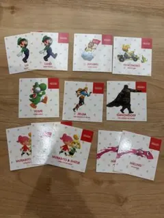 任天堂 キャラクターシール 12枚