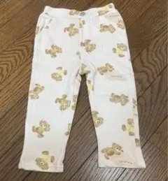 クマ柄 95cm パンツ 綿100%