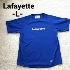 【コラボ】ボーラホリック ラファイエット コラボ Tシャツ L ほつれあり 青のサムネイル