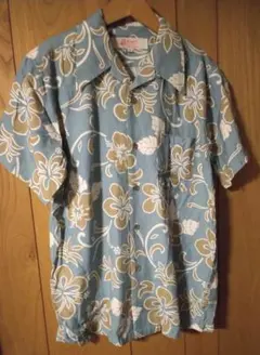 総柄半袖シャツ レーヨンシャツ Mサイズ 古着