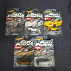 日本未発売 ホットウィール シルバーシリーズ ワイルドスピード 5台