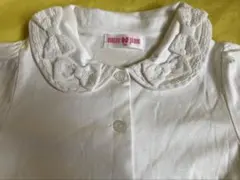 Mezzo Piano‼️✳️メゾピアノ　ブラウスリボン　レースシャツ　‼️120㎝✳️