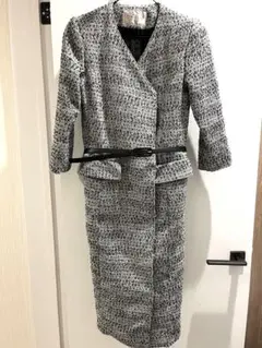 ツイードジャケットワンピース　S