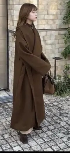 ウムクレール umm.claïr big collar over coat - メルカリ