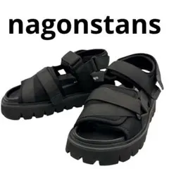 『美品』nagonstans チャンキーサンダル ビブラムソール 厚底 ベルクロ nagonstans チャンキーサンダル ビブラムソール 厚底 ベルクロ - メルカリ