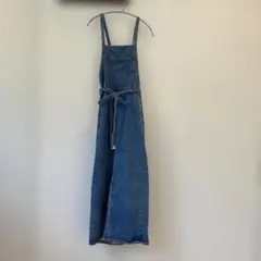 デニム サロペット スカート ロング丈のサムネイル