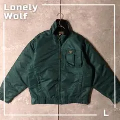 90s Lonely Wolf 中綿ジャケット 日本企画 アウトドア XL相当