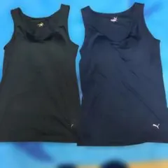 PUMAカップ付きタンクトップ LLサイズ 2枚セット