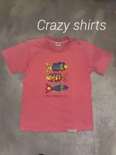 MADE IN USA 古着　Crazy shirts Tシャツ　サイズS