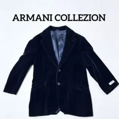ARMANI COLLEZIONIテーラードジャケット48 Lネイビー シルク混のサムネイル