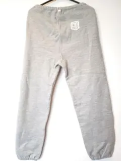 ジェネラルリサーチ　グレー ロゴ入り スウェットパンツ