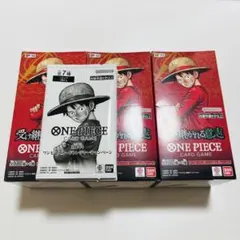 ワンピース カード 受け継がれる意志 OP-13 3BOX テープ付き