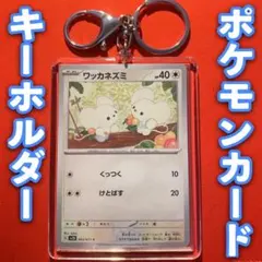 ポケモンカード キーホルダーセット スノーハザード クレイバースト ワッカネズミ