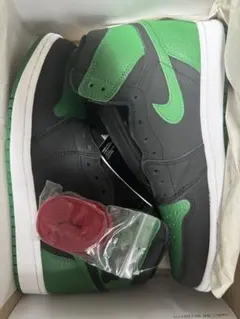 【27.5】新品aj1 ハイ Black/Pine Green