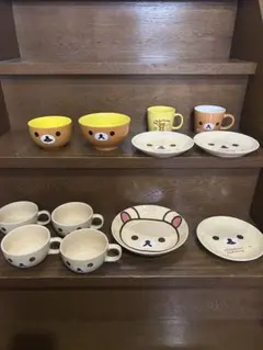 リラックマ マグカップ 食器セット　12点
