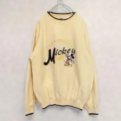 【最終価格】80-90s Disney vintage✨ミッキーマウススウェット