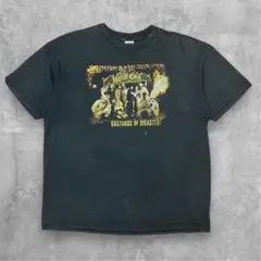 Mötley Crüe（モトリー・クルー） プリント Tシャツ グレー ロックT