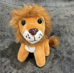 ライオン　ぬいぐるみ　チャーム付き