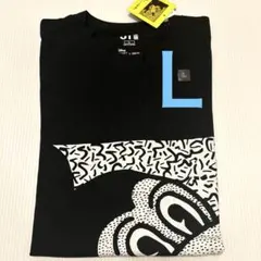ユニクロ ミッキーマウス x キース・へリング Tシャツ　1枚　新品　Ｌ