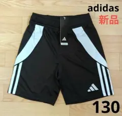 ⭐️期間限定価格　新品　adidas　130cm　ハーフパンツ　黒　薄手　軽量