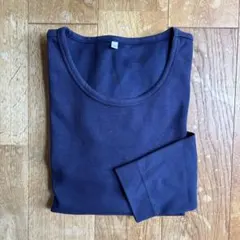 無印良品 あったか長袖Tシャツ Lのサムネイル