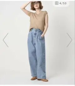 別注】＜upper hights for conte＞ベイカー デニムパンツ - メルカリ