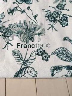 Francfranc 花柄トートバッグ　エコバッグのサムネイル