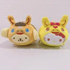 サンリオ ロディ Rody コラボ ぽてコロマスコット 2個セット ぬいぐるみのサムネイル