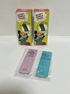 【新品】ディズニー シークレットモバイルスタンド 2種セット　ドナルド　デイジーのサムネイル