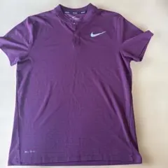 NIKE ポロシャツ エンジ色Lサイズのサムネイル
