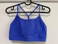 easyoga ヨガウェア ブラ 青 (サイズS)