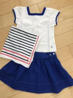 【Petit-Bateau】プチバトー　kids セットアップ